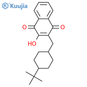 Buparvaquone structure