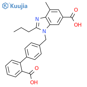 6-Des(1-methyl-2-benzimidazolyl)-6-carboxy Telmisartan structure