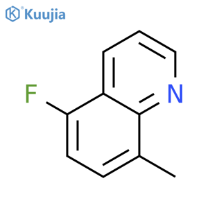 5-fluoro-8-methylquinoline structure