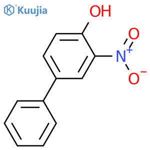 4-Hydroxy-3-nitrobiphenyl structure