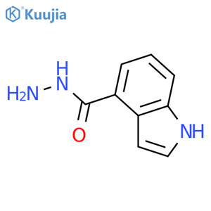 1H-Indole-4-carbohydrazide structure