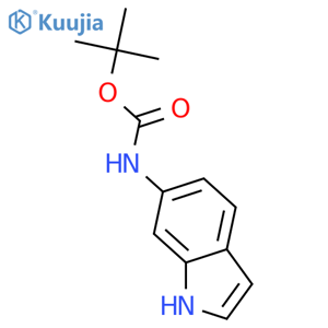 6-Boc-amino-1H-indole structure