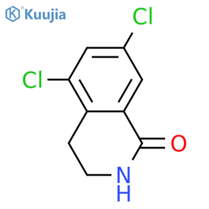 5,7-Dichloro-3,4-dihydro-2H-isoquinolin-1-one structure