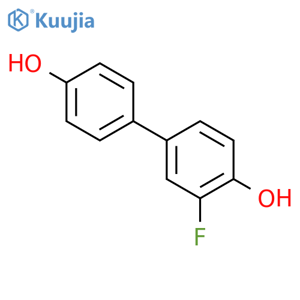 4-(3-Fluoro-4-hydroxyphenyl)phenol structure