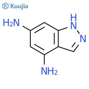 4,6-Diaminoindazole structure