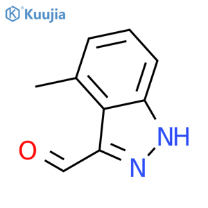 4-Methyl-1H-indazole-3-carbaldehyde structure