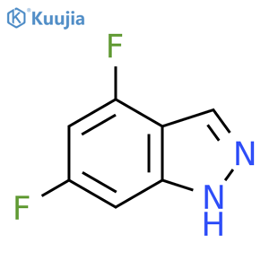 4,6-Difluoro-1H-indazole structure