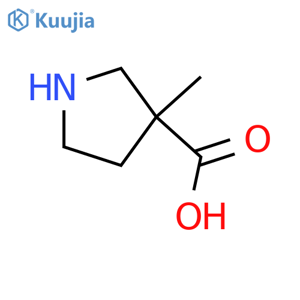 3-Methylpyrrolidine-3-carboxylic acid structure