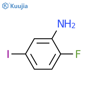 2-Fluoro-5-iodoaniline structure