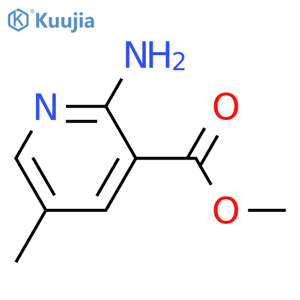 Methyl 2-amino-5-methylnicotinate structure