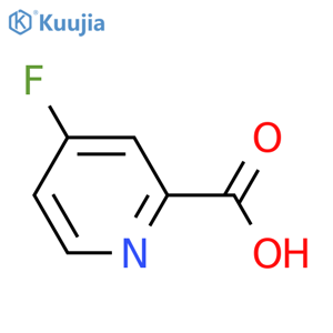 4-fluoropyridine-2-carboxylic acid structure