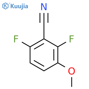 2,6-DIFLUORO-3-METHOXYBENZONITRILE structure