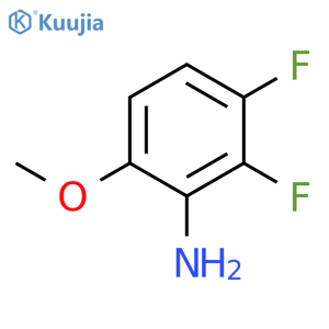 2,3-Difluoro-6-methoxyaniline structure