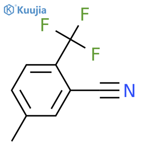 5-Methyl-2-(trifluoromethyl)benzonitrile structure