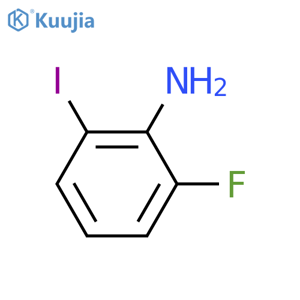 2-Fluoro-6-iodoaniline structure