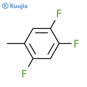 1,2,4-Trifluoro-5-methylbenzene structure