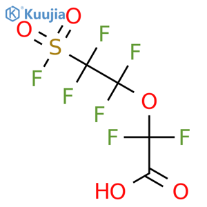 Acetic acid, difluoro[1,1,2,2-tetrafluoro-2-(fluorosulfonyl)ethoxy]- structure