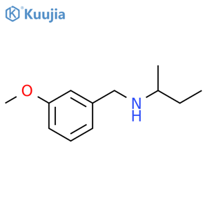 (butan-2-yl)(3-methoxyphenyl)methylamine structure