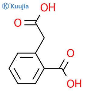 2-(carboxymethyl)benzoic acid structure