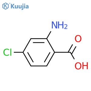 2-Amino-4-chlorobenzoic acid structure