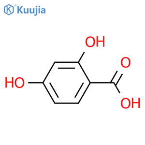 2,4-Dihydroxybenzoic acid structure