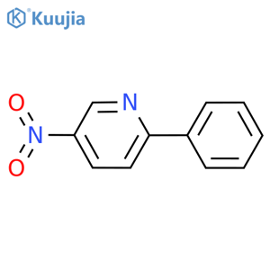 5-Nitro-2-phenylpyridine structure