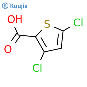 3,5-Dichlorothiophene-2-carboxylic acid structure