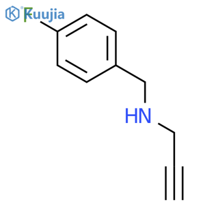 N-(4-Fluorobenzyl)prop-2-yn-1-amine structure