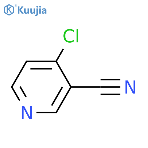 4-chloropyridine-3-carbonitrile structure