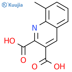 8-methylquinoline-2,3-dicarboxylic acid structure