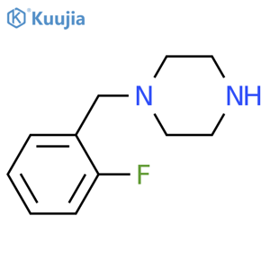 1-(2-Fluorobenzyl)piperazine structure