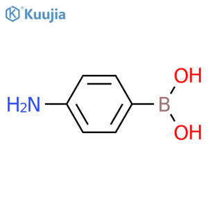 (4-Aminophenyl)boronic acid structure