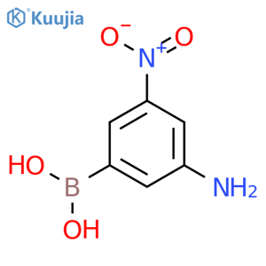 3-Amino-5-nitrophenylboronic Acid structure