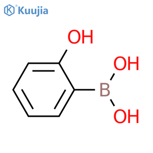 (2-hydroxyphenyl)boronic acid structure