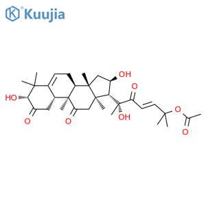 (1R,4R,9beta,16alpha,23E)-1,16,20-trihydroxy-9,10,14-trimethyl-2,11,22-trioxo-4,9-cyclo-9,10-secocholesta-5,23-dien-25-yl acetate structure