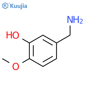 3-Hydroxy-4-methoxybenzylamine structure