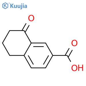 5,6,7,8-Tetrahydro-8-oxo-2-naphthoic Acid structure