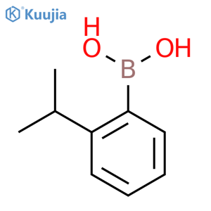 2-Isopropylbenzeneboronic acid structure