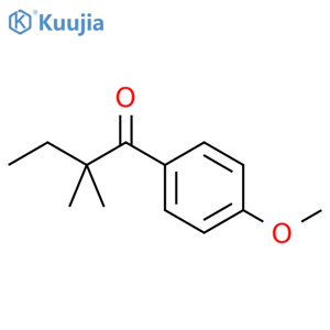 2,2-Dimethyl-4'-methoxybutyrophenone structure