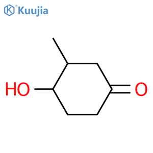 4-hydroxy-3-methylcyclohexan-1-one structure