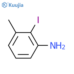 2-iodo-3-methylaniline structure