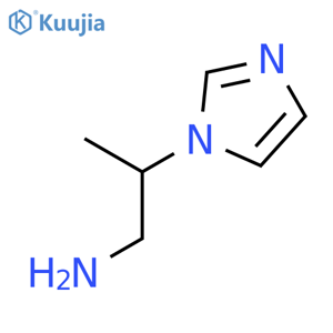 2-(1H-Imidazol-1-yl)propylamine hydrochloride structure