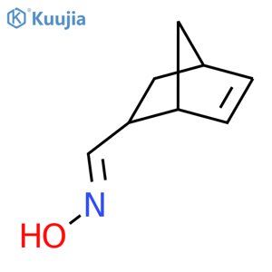 Bicyclo[2.2.1]hept-5-ene-2-carboxaldehyde,oxime structure