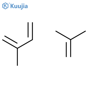 ISOBUTYLENE-ISOPRENE COPOLYMER structure