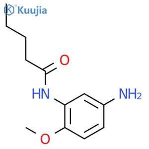 N-(5-Amino-2-methoxyphenyl)pentanamide structure