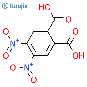 1,2-Benzenedicarboxylicacid, 4,5-dinitro- structure