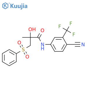 Desfluoro Bicalutamide structure