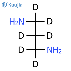 1,3-Diaminopropane-d6 structure