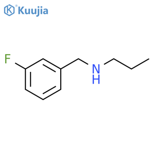 N-(3-Fluorobenzyl)propylamine structure