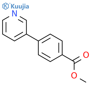 Methyl 4-(pyridin-3-yl)benzoate structure